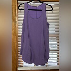 Zenana Outfitters Lavender Tank Top Size Large
